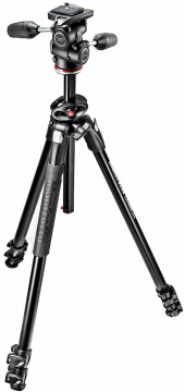Manfrotto 290 Dual Aluminium 3-Section Tripod Kit