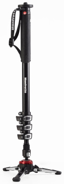 Manfrotto XPRO Aluminium 4-section Fluid Video Monopod