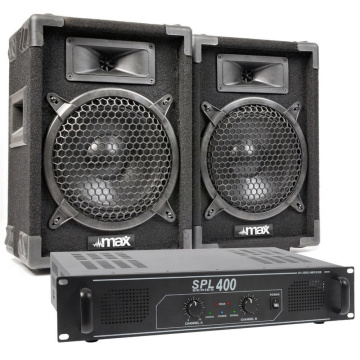 Max Complete 400W Set reproboxů se zesilovačem