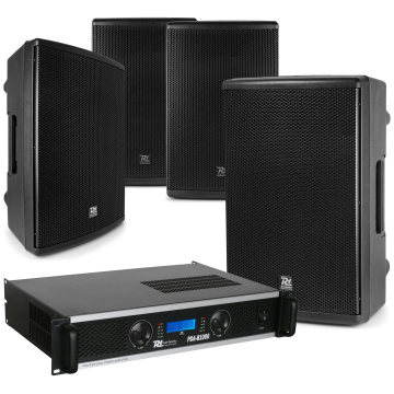 Power Dynamics Professional 1000W RMS Set pro kavárny a párty sály