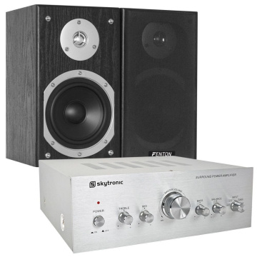 Skytronic Complete HiFi 280W Set reproduktorů a zesilovače