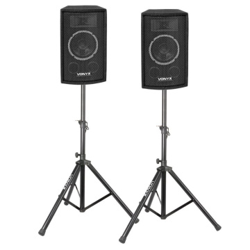 Vonyx SL6 500W Set reproboxů se stojany a kabely