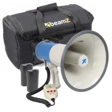 Vonyx MEG065 65W Set megafonu s 2ks dobíjecích baterií a brašnou