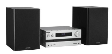 KENWOOD M-918DAB Stříbrno černá barva