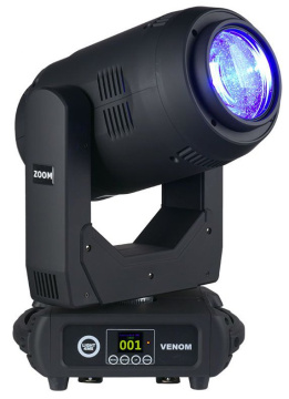 LIGHT4ME VENOM ZOOM 350 Pohyblivá hlava s LED paprskem
