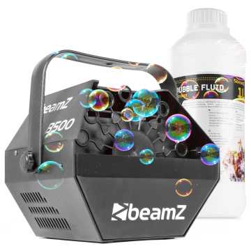 BeamZ B500 Výrobník bublin s 1 litrem bublinkové náplně
