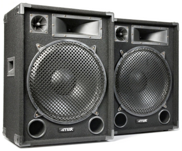 Max 15 2000W Disco Speaker Set 15