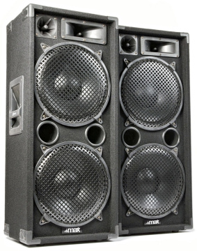 Max 212 2800W Disco Speaker Set 2x 12