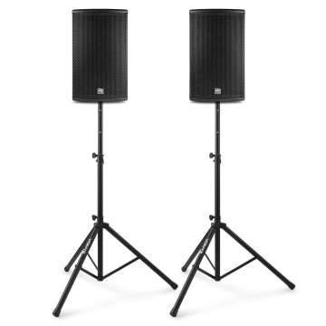 Power Dynamics PD410A Set reproboxů 1600W se stativy