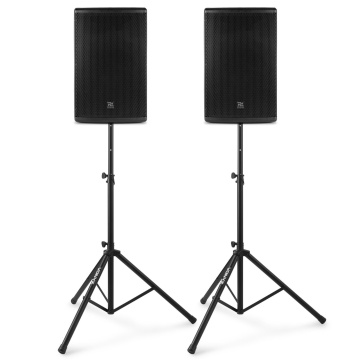 Power Dynamics PD412A Set reproboxů 2800W se stativy