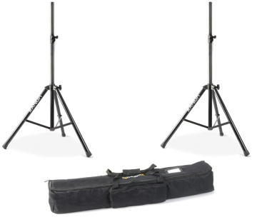 Vonyx Pro Set stativů na reproboxy (max. 80kg) s brašnou