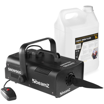 BeamZ SNOW900 Set výrobníku sněhu s náplní 5L