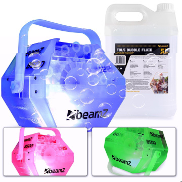 BeamZ B500LED Set výrobníku bublin s náplní 5L