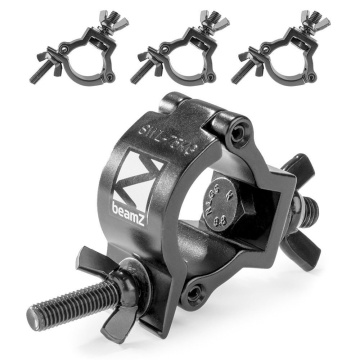 BeamZ BC35B-75 Set 4ks slimline svorek 75kg, černý