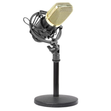 Vonyx CM400B Set studiového mikrofonu se stolním stojanem