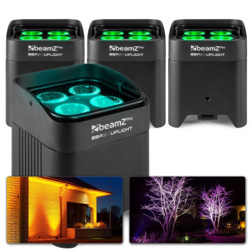 BeamZ Professional BeamZ BBP54 Set 4x Uplight PAR