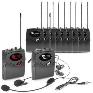 Power Dynamics TG40 Tour Guide Set vysílače a 10 přijímačů