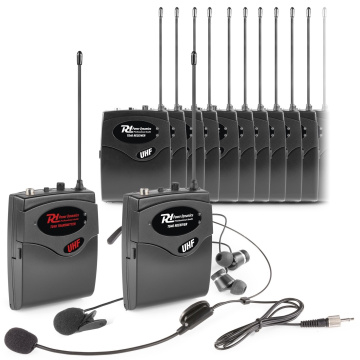 Power Dynamics TG40 Tour Guide Set vysílače a 20 přijímačů