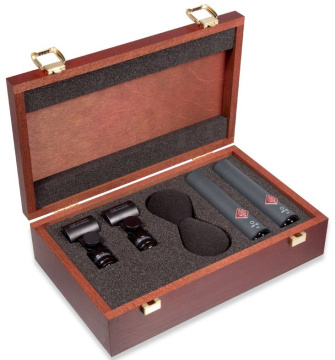 Neumann KM 185 mt Stereo Set Černá barva