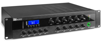 Power Dynamics PDW360MP3 PA mixážní zesilovač 360W/100V 6 zón