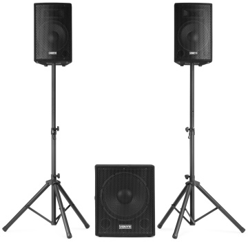 Vonyx VX1015BT 2.1 Aktivní reproboxový set 15”
