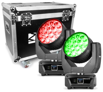 BeamZ Professional MHL1912 Set 2ks v přepravním kufru