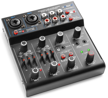 Vonyx VMM401 4-Kanálový mix s USB audio rozhraním