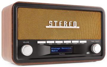 Audizio Foggia Retro DAB+ Rádio Měděná barva