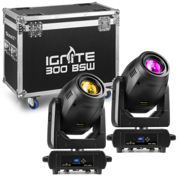 BeamZ Professional IGNITE300LED Set 2ks v přepravním kufru