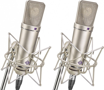 Neumann U 87 Ai mt Stereo Set Nikl