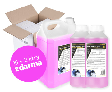 BeamZ FSMF5H 15 + 2 litry zdarma, náplň do mlhovače vysoká hustota