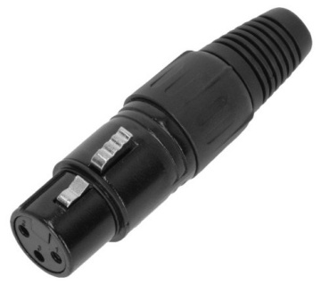 Adam Hall Connectors 3 STAR CX F3 BLK