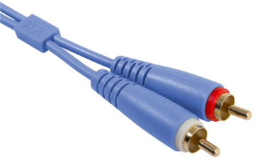 UDG Ultimate Audio Cable Set RCA - RCA Blue Straight 1,5m