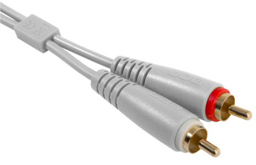 UDG Ultimate Audio Cable Set RCA - RCA White Straight 1,5m