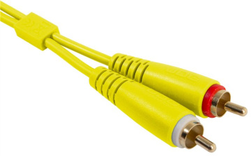 UDG Ultimate Audio Cable Set RCA - RCA Yellow Straight 1,5m