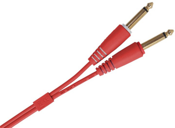 UDG Ultimate Audio Cable Set 1/4'' Jack - 1/4'' Jack Red Straight 1,5m