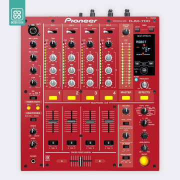 Doto Design Skin DJM-700 FULL COLORS Aurora Red