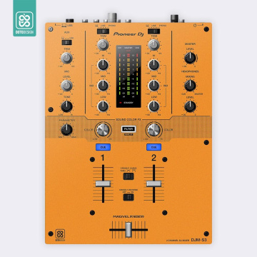 Doto Design Skin DJM-S3 FULL COLORS Sunset Orange