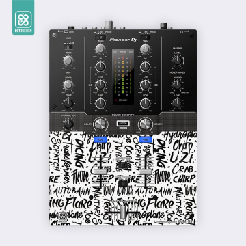 Doto Design Skin DJM-S3 SCRATCH STYLE White