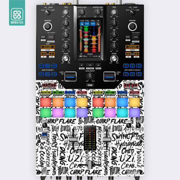 Doto Design Skin DJM-S11 SCRATCH STYLE White