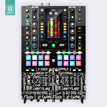 Doto Design Skin Seventy-Two 72 MK2 SCRATCH STYLE Black