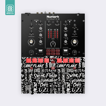Doto Design Skin Scratch SCRATCH STYLE Black