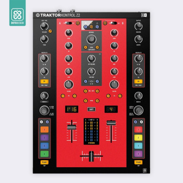 Doto Design Skin Traktor Kontrol Z2 COLORS DVS Red