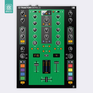 Doto Design Skin Traktor Kontrol Z2 COLORS DVS Green