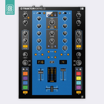 Doto Design Skin Traktor Kontrol Z2 COLORS DVS Blue