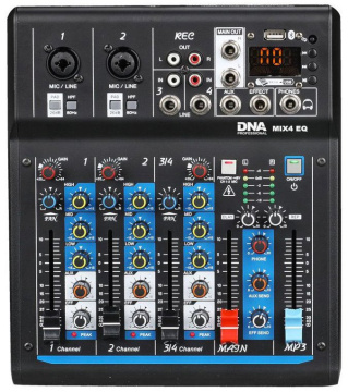 DNA MIX 4 EQ Mixážní pult USB MP3 a BT
