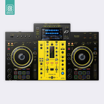 Doto Design Skin XDJ-RX2 COLORS Yellow