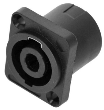 Adam Hall Connectors 4 STAR P SM4 BLK