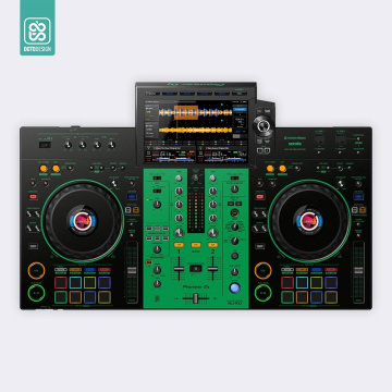 Doto Design Skin XDJ-RX3 COLORS DVS Green