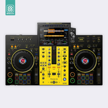 Doto Design Skin XDJ-RX3 COLORS DVS Yellow